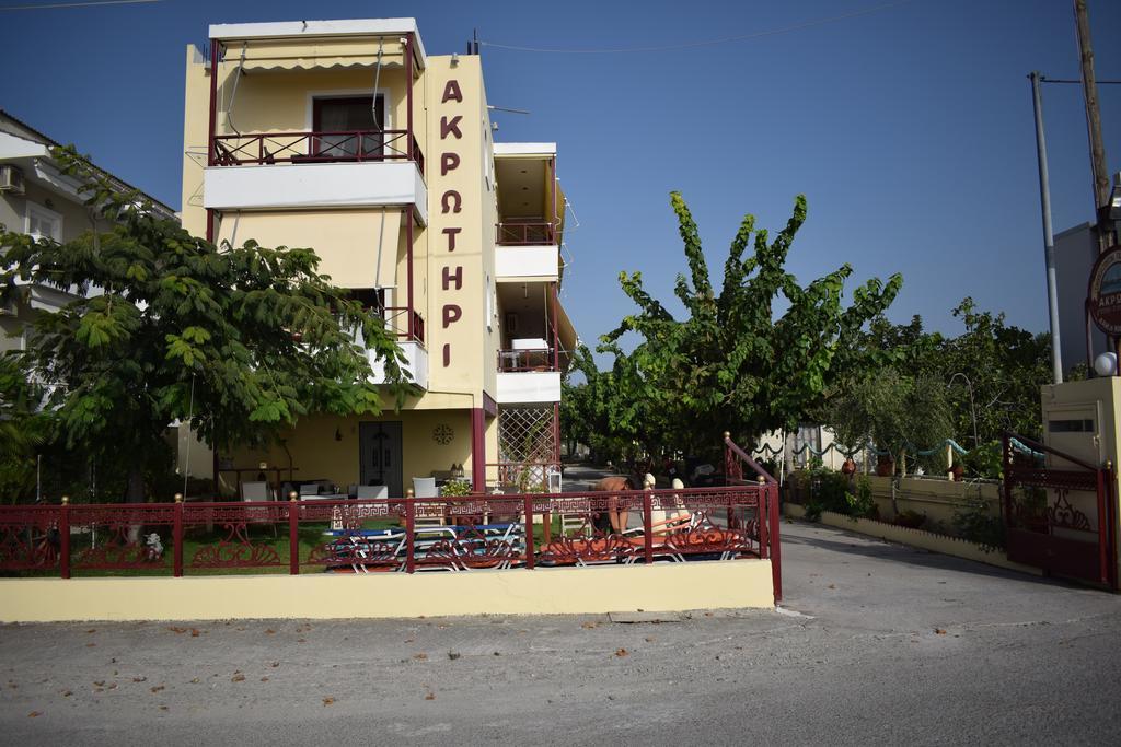 Akrotiri Rooms Agiokampos  Exterior foto